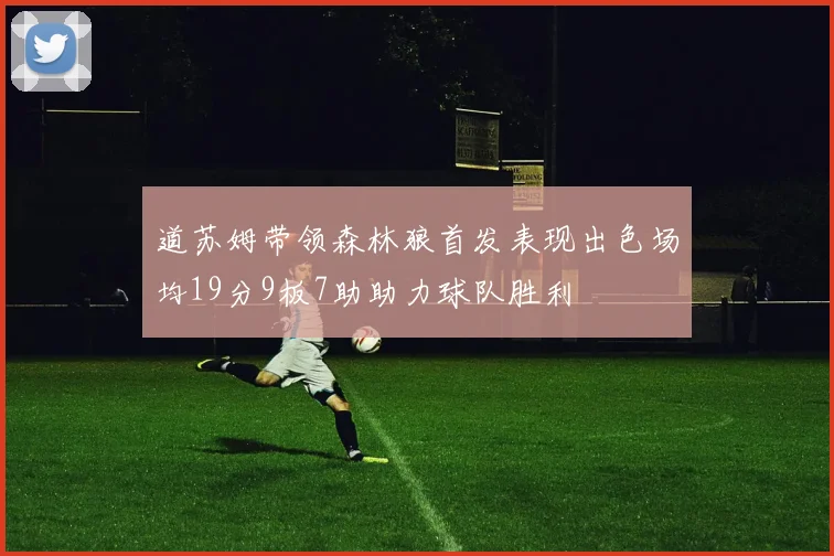 道苏姆带领森林狼首发表现出色场均19分9板7助助力球队胜利
